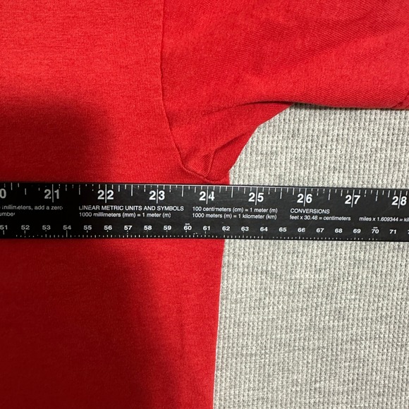 Jerzees Red Wolf Graphic T-Shirt Nature Wildlife Vintage Mens Size XL - Picture 7 of 11